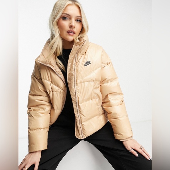 Nike | Nike ThermaFit City Jacket (Beige) - Picture 1 of 10